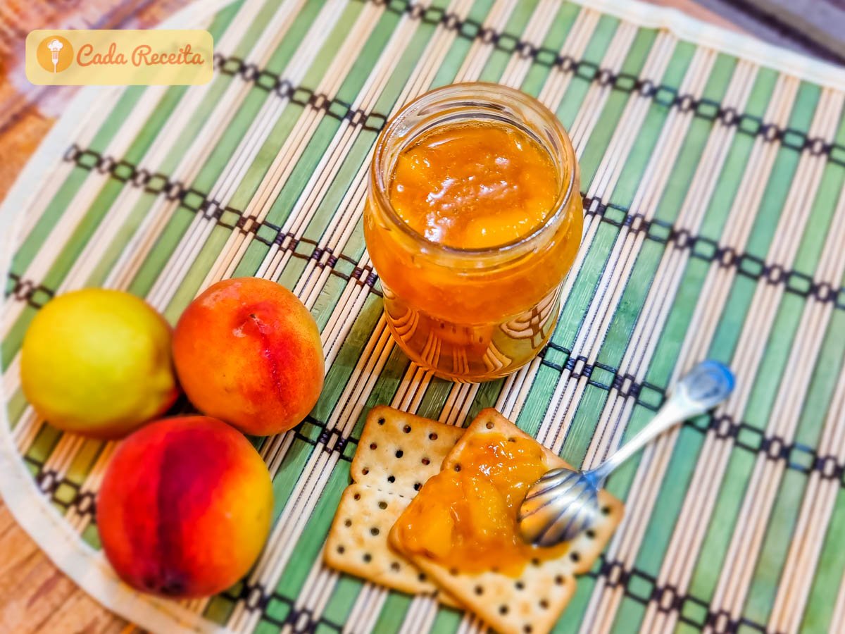 Receita de Geleia de pêssego e laranja, Receita