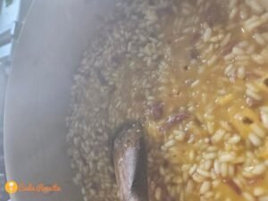 risoto de carne seca