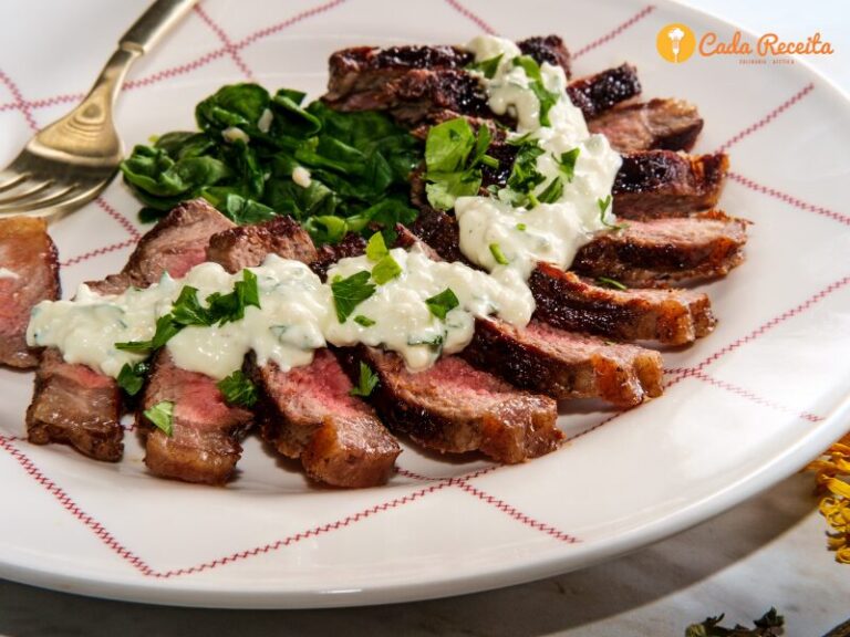 Filé ao molho de comer rezando Cada Receita
